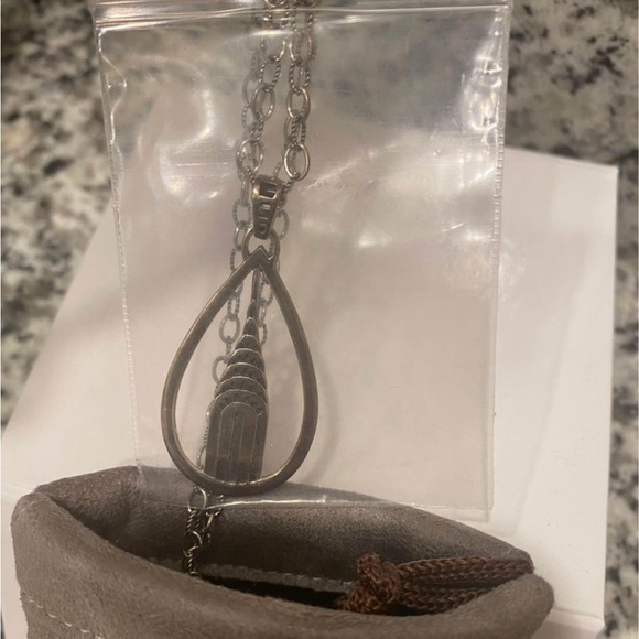 Cynthia Gale Chrysler Building Sterling Silver Necklace - Picture 1 of 6